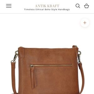 Antik Kraft SAVANNAH CROSSBODY bag NWOT